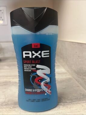 Sport Blast 3-in-1 Body, Face & Hair Wash - axe